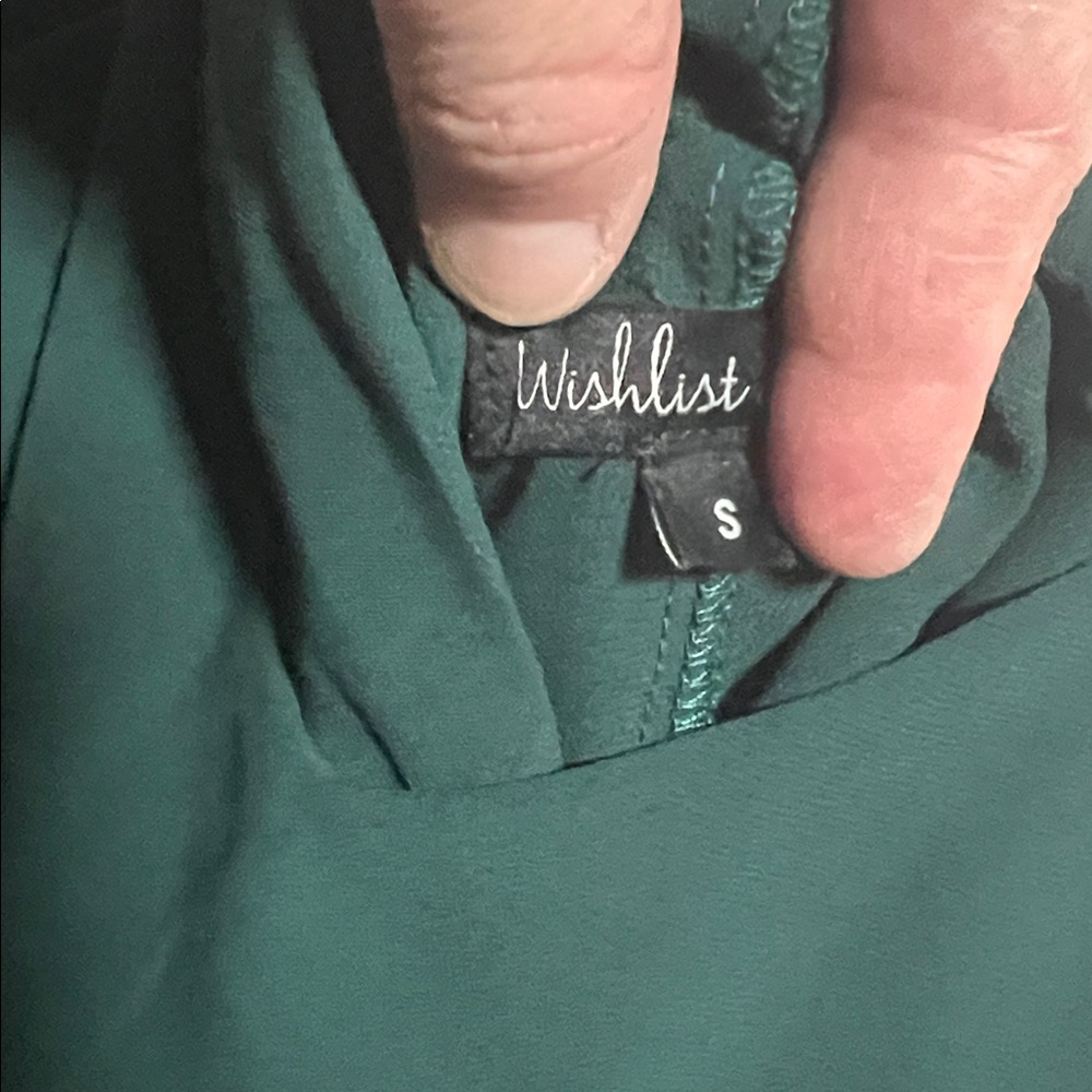 Wishlist Dark Green Mini Dress - Picture 2 of 4